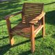 Post-war wooden removable chair