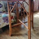 Table en rotin