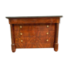 Empire period dresser has 19th century detached mahogany commodus