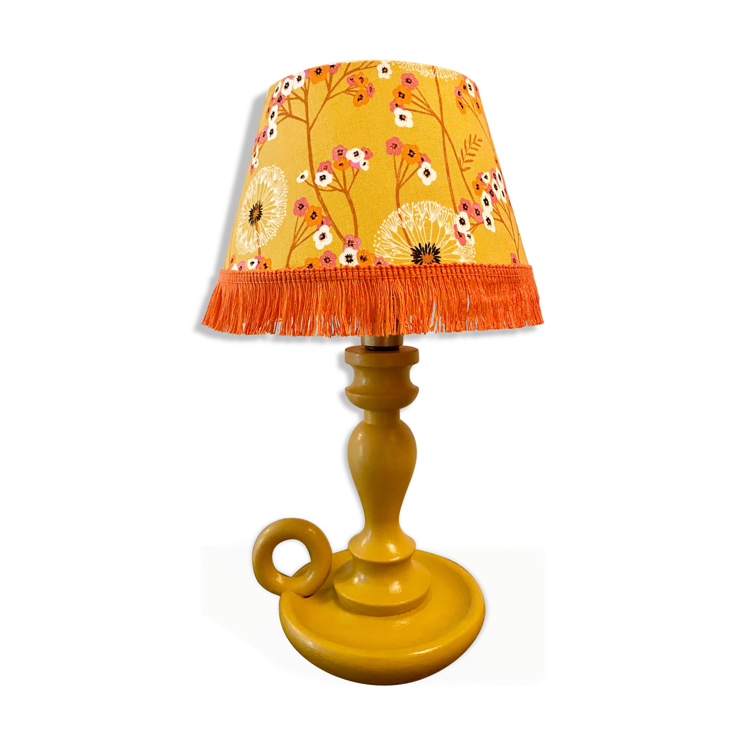 Vintage cellar rat lamp