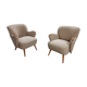 Paire de fauteuils vintage année 50 danois