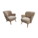 Paire de fauteuils vintage année 50 danois
