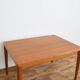Teak extendable dining table by Henning Kjærnulf for Vejle Mobelfabrik, 1960s