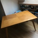 Table en bois années 50