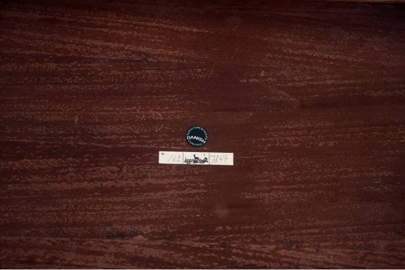 Table basse en teck, Haslev Møbelfabrik, Danemark, années 1960