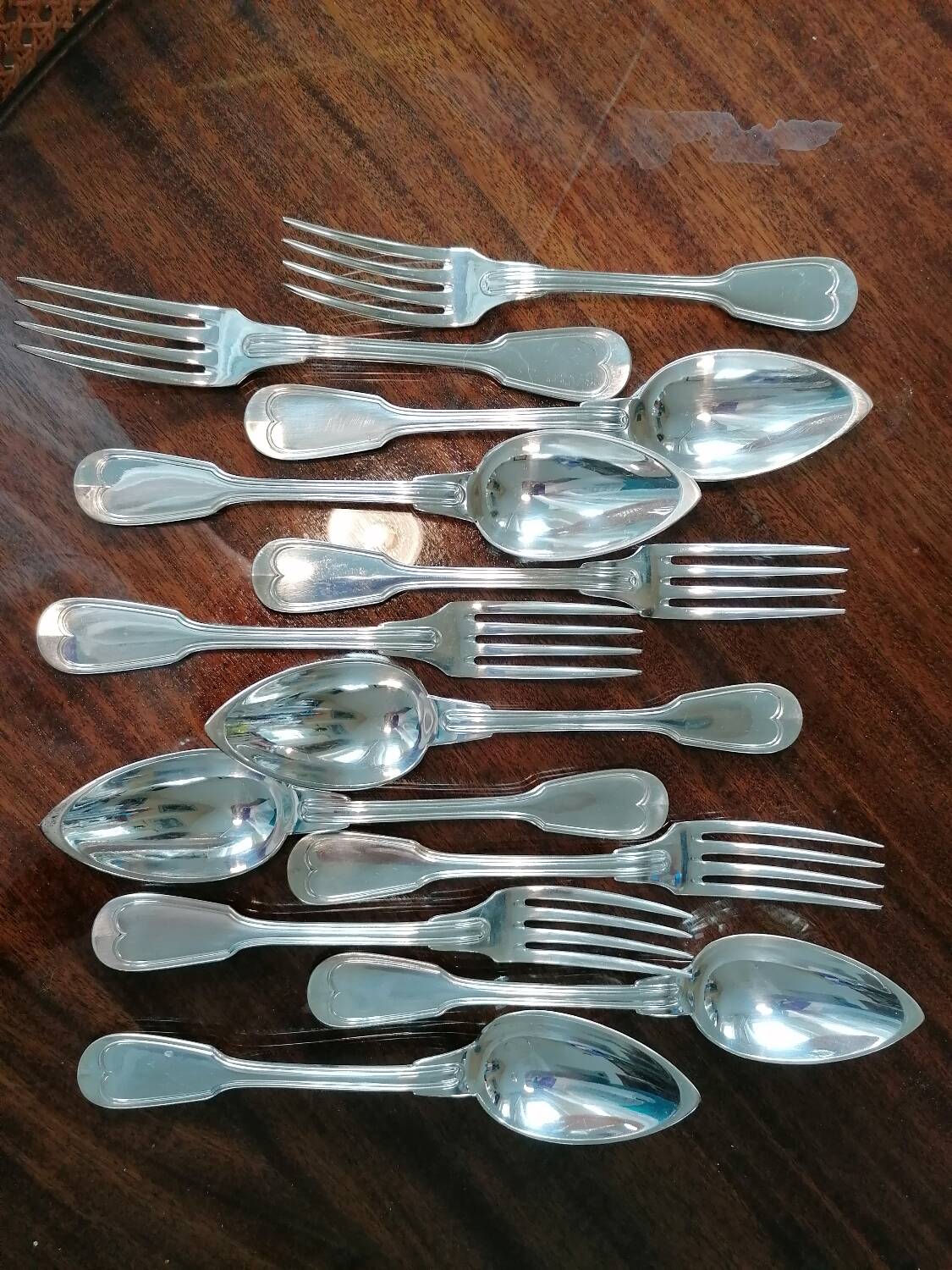 12 Christofle cutlery