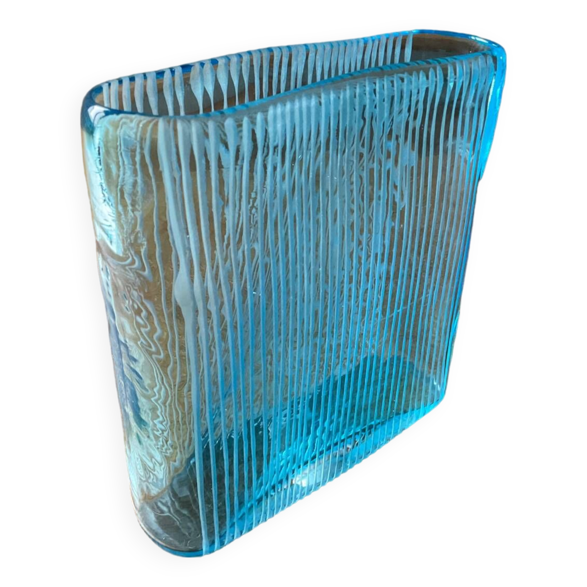 Vintage glass paste vase