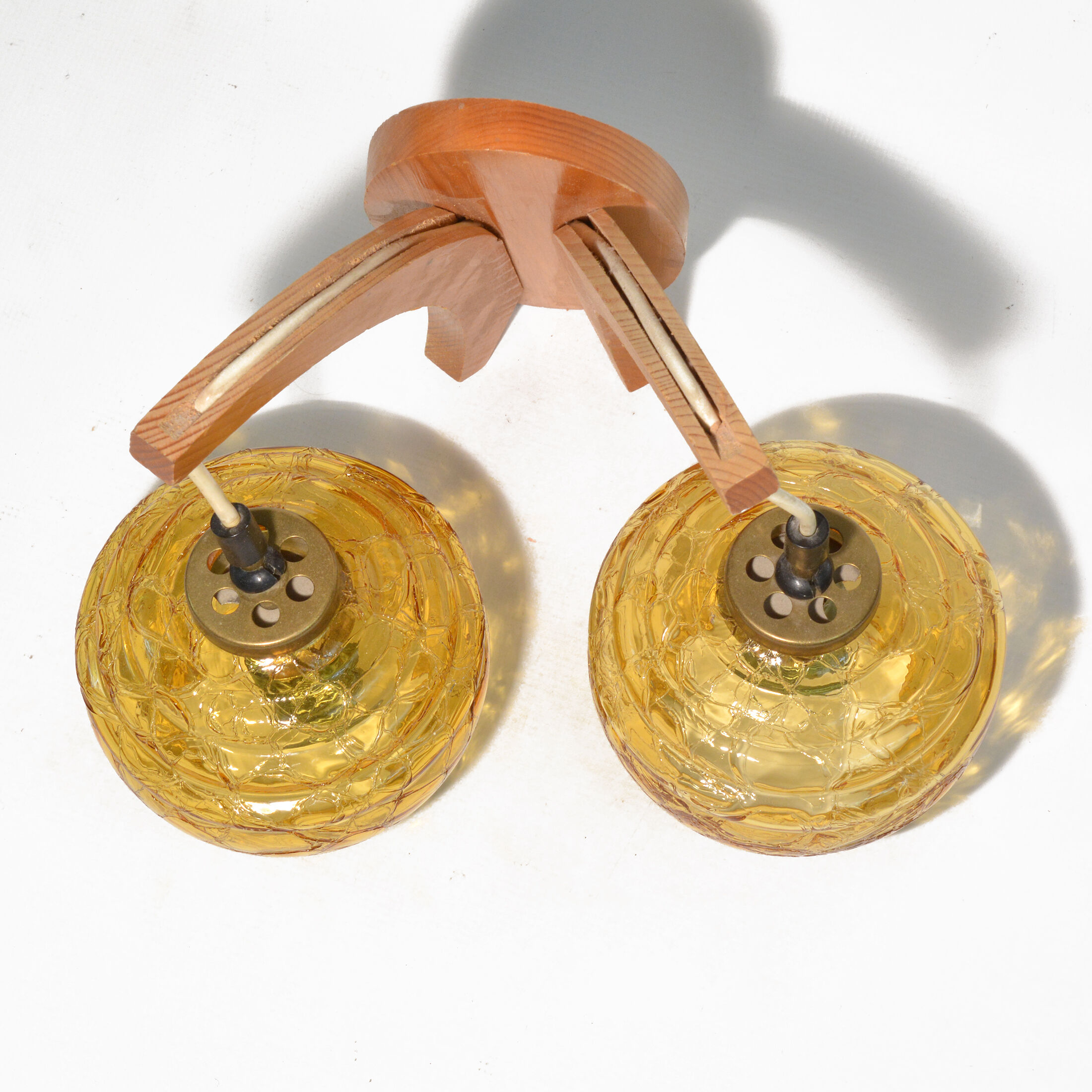 1970s mid-century modern Wall lamp, Elektrotechniczna Spółdzielnia Inwalidów, Nowa Huta