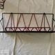 Pair of wire and scoubidou shelves