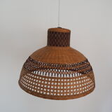 Vintage rattan lampshade
