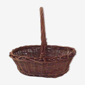 Old wicker basket