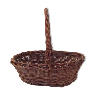 Old wicker basket