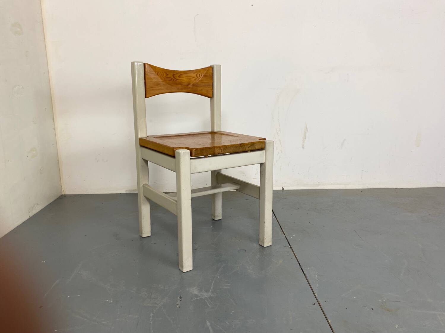 Vintage Scandinavian Pine Dining Side Chair by Ilmari Tapiovaara, 1960s
