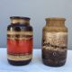 Two Scheurich West Germany vases, 1960s