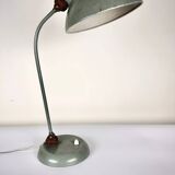 Vintage industrial lamp – green metal