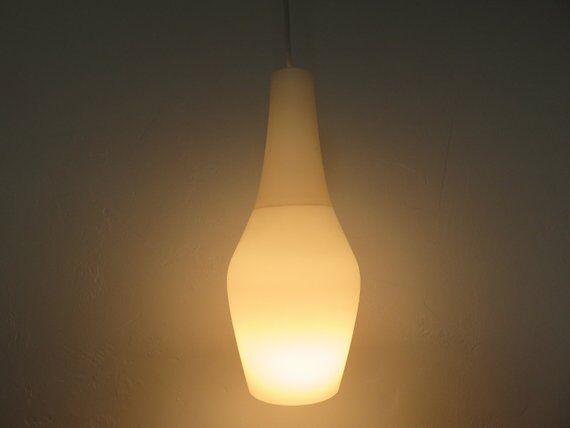 Hanging lamp "drop of water" in 60-70 years