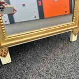 Antique Louis XVI style gilded mirror