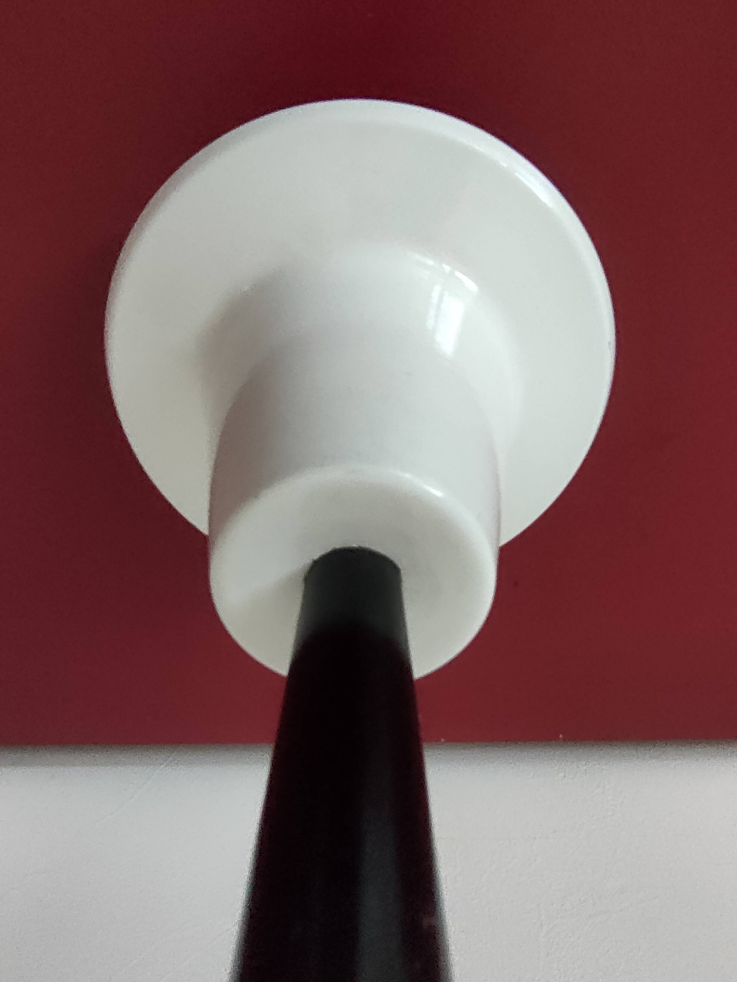 Lumi industrial metal lamp base - three lights - 1970s - Italy