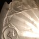 Art Deco chandelier - signature DEGUÉ