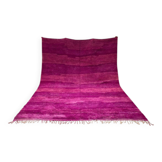 Pink Berber wool rug 1.5mx2.5m