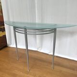 “Atlantique” design console, PASCAL MOURGUE for ARTELANO, 1980s