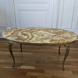 Table basse Louis XV en marbre