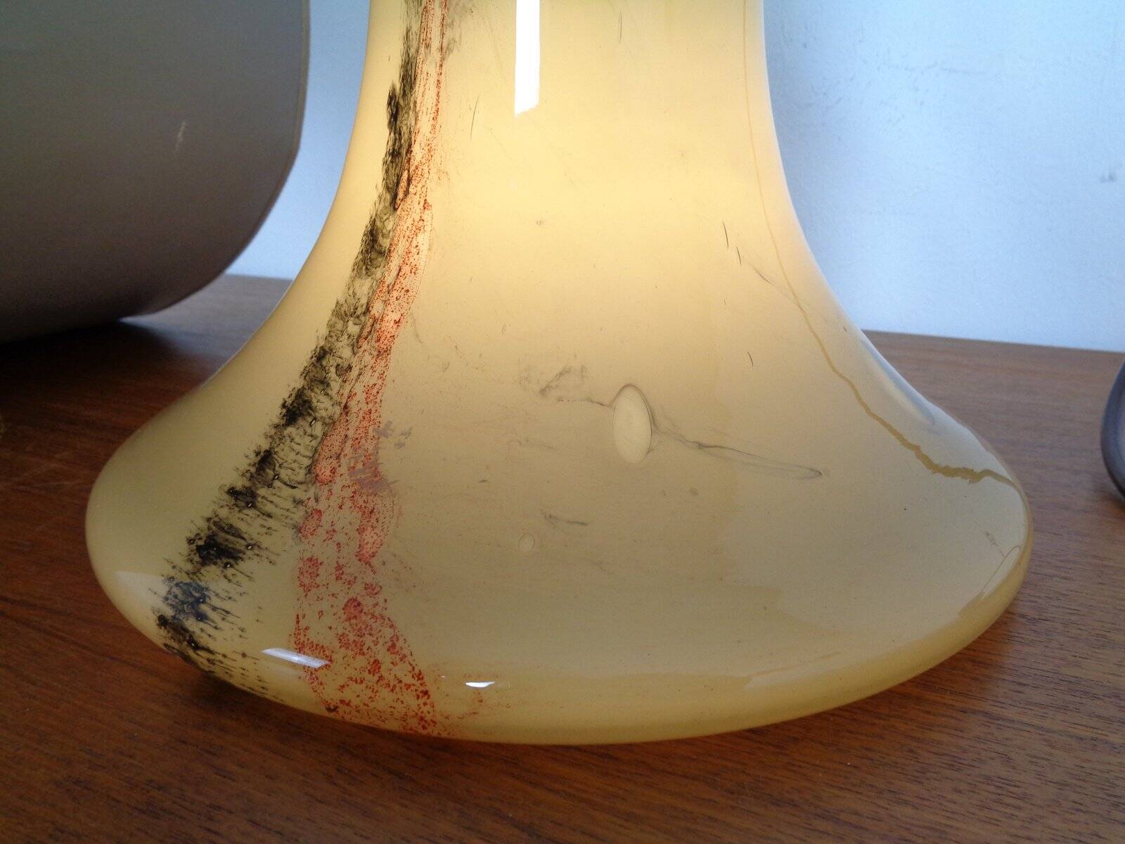 Glass Floor Lamp by Peil & Putzler, 1970s