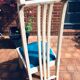 Chaises vintage et design en marbre blanc