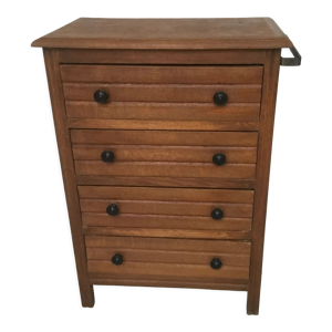 Chiffonnier moderniste à 4 tiroirs