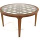 Walnut coffee table, Niels Enström, Ferdinand Lundquist & Co. Swedish Modern, Sweden, 1940