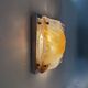 Vintage Murano glass abstract wall sconces from Mazzega, Italy, 1960s
