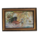 Oil on canvas signed F. Fosso, depicting a man pulling a cart.