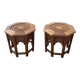 Pair of oriental style side tables