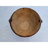African bowl made of tortoise wood
