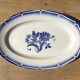 Oval dish Sarreguemines and Digoin