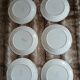 6 antique dessert plates from Digoin and Sarreguemines