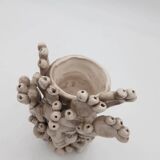 Caltagirone head vase ceramic italy