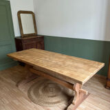 Monastery table, solid wood, country - farmhouse table