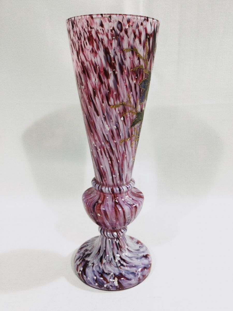 Vase en cristal de Clichy