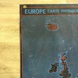Geographical school poster South America / Europe