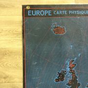 Geographical school poster South America / Europe