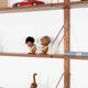Teak modular shelving unit, Danish design, 1960s, designed by Rud Thygesen
