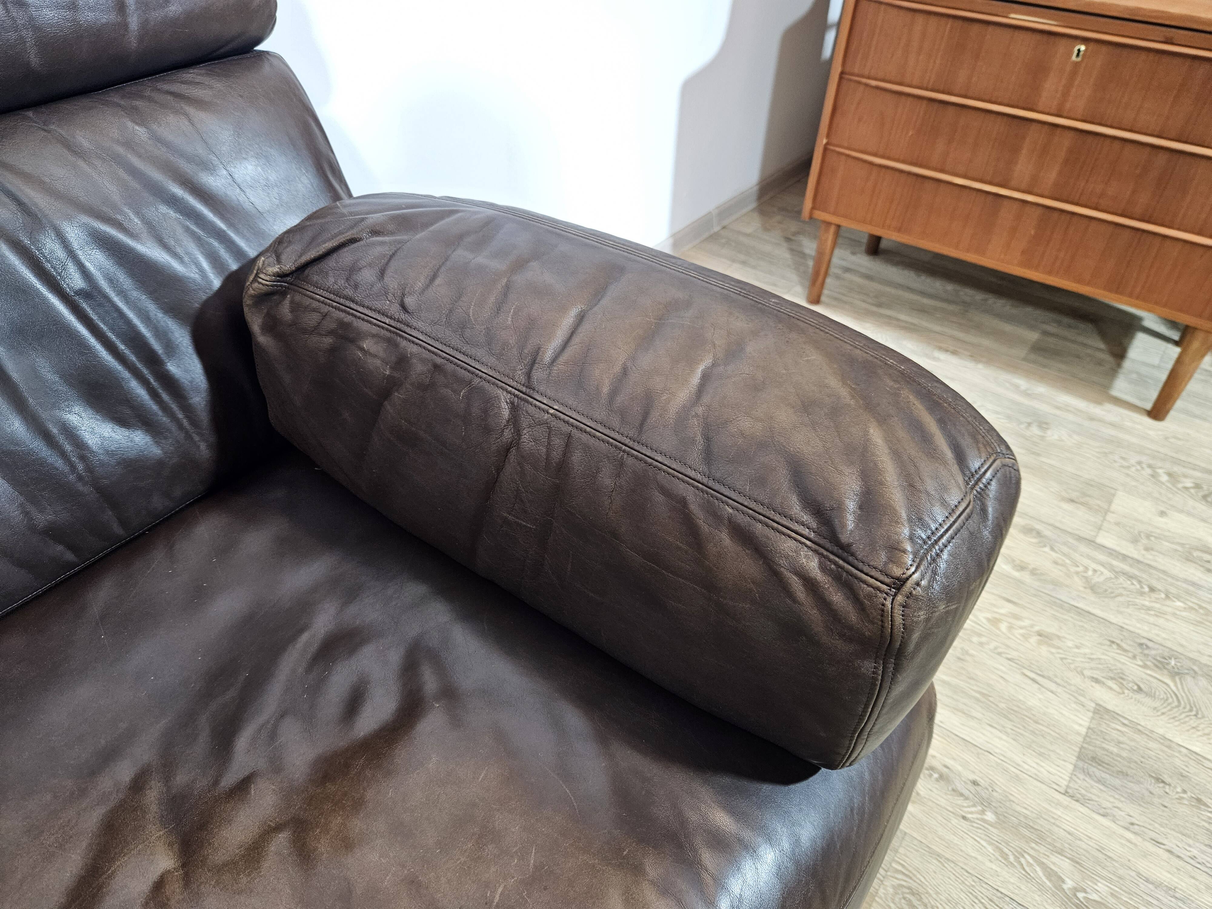 De Sede DS76 sofa, Switzerland, 1970s.