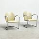 Pair lounge chairs model 414 by WH Gispen model 414
