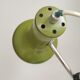 Vintage Olive Green Table Lamp, Adjustable Retro Desk Light