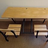 Double school desk