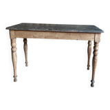 Old bistro table, console