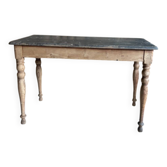 Old bistro table, console