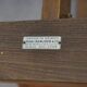 Large solid oak art deco table by Henri Bonjour 1930s
