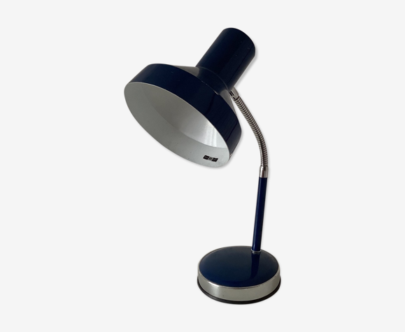 Lampe de bureau bleue